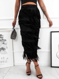 φουστα μαξι με κροσια - charls