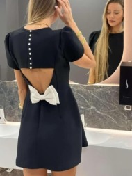 μαυρο μινι φορεμα  ...