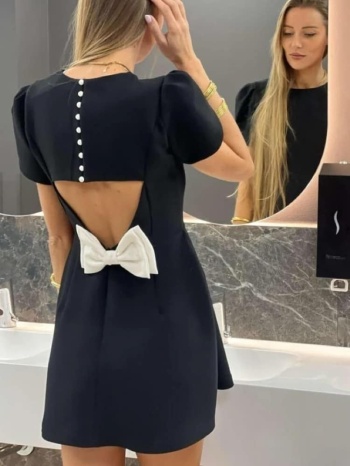 μαυρο μινι φορεμα - romantic