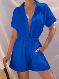 μπλε ρουα σετ σορτσακι - mojo