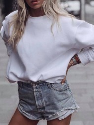 bianca basic sweatshirt