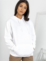 the basic white hoodie