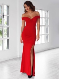 κοκκινο μαξι φορεμα- gilda