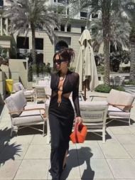 μακρυ φορεμα μαυρο  ...