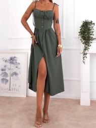 μαξι φορεμα λαδι- loreni