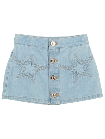 versace young bottomwear denim φούστα