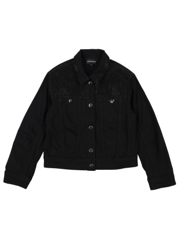 emporio armani παλτο & τζακετ denim τζάκετ