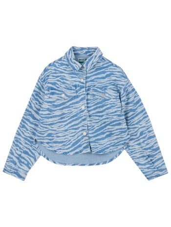 kenzo kids μπλουζακια πουκάμισο denim