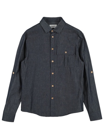 bikkembergs μπλουζακια πουκάμισο denim