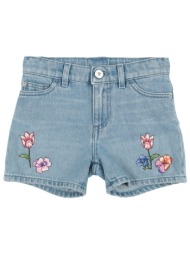 versace young bottomwear denim σορτς