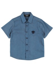 versace young μπλουζακια πουκάμισο denim