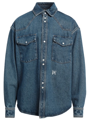 palm angels μπλουζακια πουκάμισο denim