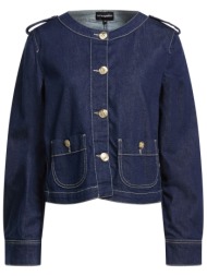 emporio armani παλτο & τζακετ denim τζάκετ