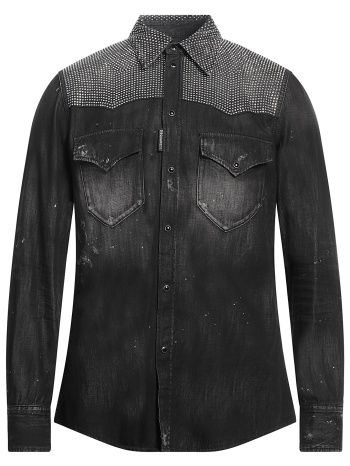 dsquared2 μπλουζακια πουκάμισο denim