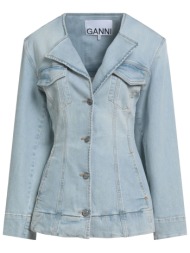 ganni παλτο & τζακετ denim τζάκετ