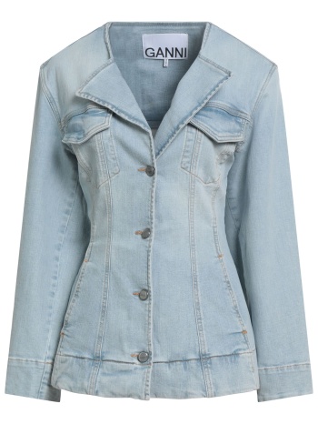ganni παλτο & τζακετ denim τζάκετ