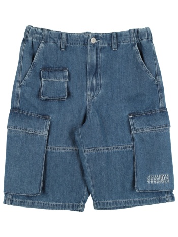 mm6 maison margiela bottomwear denim σορτς
