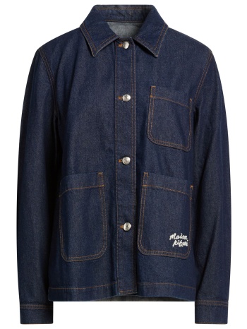 maison kitsuné παλτο & τζακετ denim τζάκετ