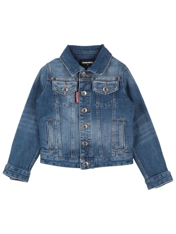 dsquared2 παλτο & τζακετ denim τζάκετ