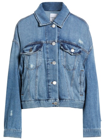 pinko παλτο & τζακετ denim τζάκετ