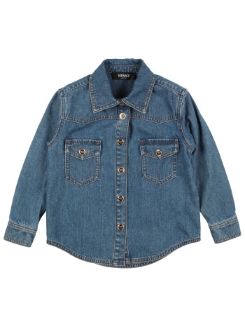 versace young μπλουζακια πουκάμισο denim