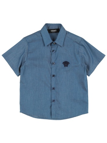 versace young μπλουζακια πουκάμισο denim
