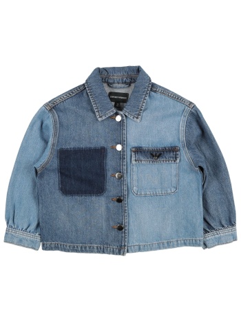 emporio armani μπλουζακια πουκάμισο denim