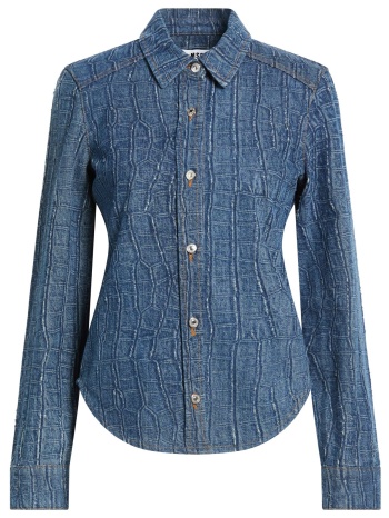 msgm μπλουζακια πουκάμισο denim