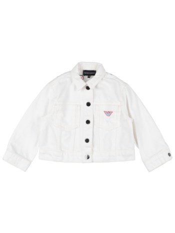 emporio armani παλτο & τζακετ denim τζάκετ