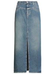 closed bottomwear denim φούστα