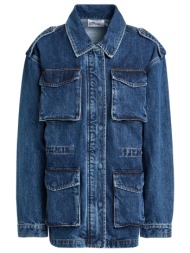 self-portrait παλτο & τζακετ denim τζάκετ