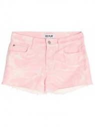 ice play bottomwear denim σορτς