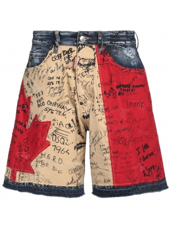 dsquared2 bottomwear denim σορτς