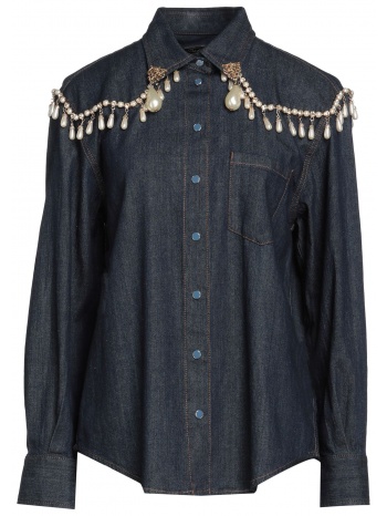 dolce & gabbana μπλουζακια πουκάμισο denim