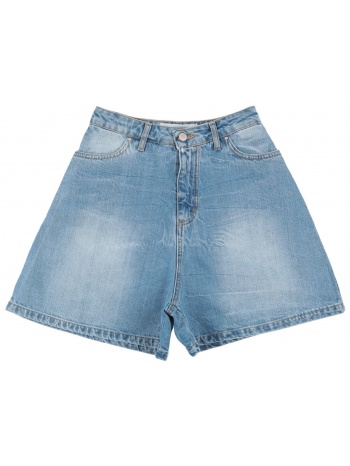 fly girl bottomwear denim σορτς