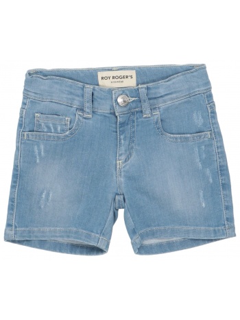 roÿ roger`s bottomwear denim σορτς