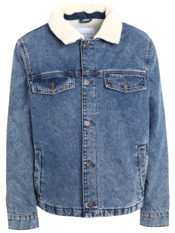 topman παλτο & τζακετ denim τζάκετ