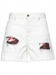 just cavalli bottomwear denim σορτς