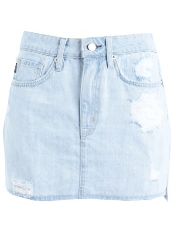 superdry bottomwear denim φούστα