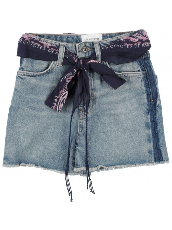 les coyotes de paris bottomwear denim σορτς