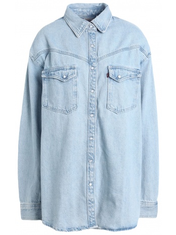 levi`s μπλουζακια πουκάμισο denim