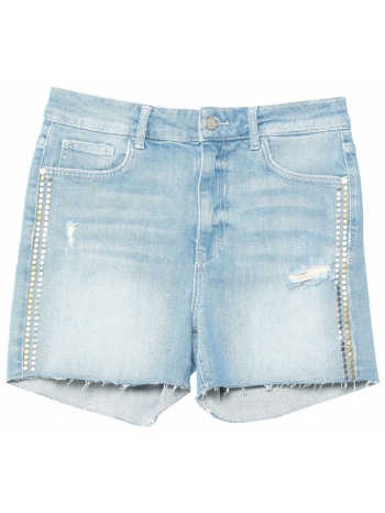 manila grace bottomwear denim σορτς