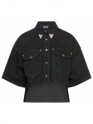 versace jeans couture μπλουζακια πουκάμισο denim