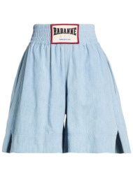 rabanne bottomwear denim σορτς