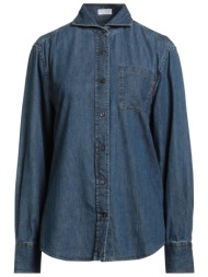 brunello cucinelli μπλουζακια πουκάμισο denim