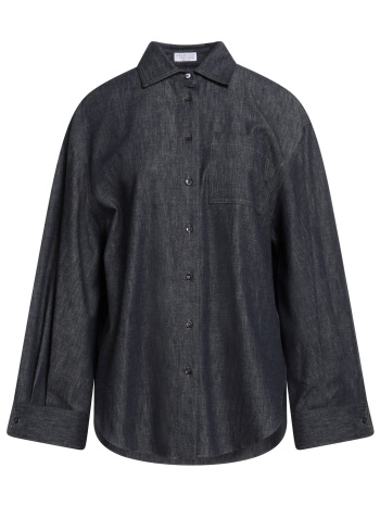 brunello cucinelli μπλουζακια πουκάμισο denim