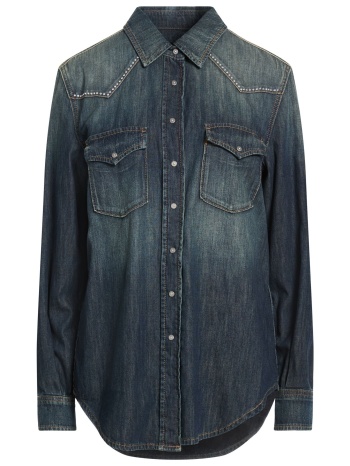 dondup μπλουζακια πουκάμισο denim