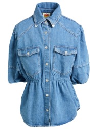 farm rio μπλουζακια πουκάμισο denim