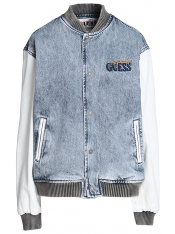 guess παλτο & τζακετ denim τζάκετ