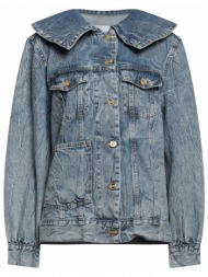 ganni παλτο & τζακετ denim τζάκετ